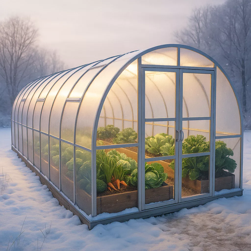 what to grow in winter greenhouse